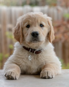 Golden retriever puppy